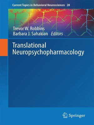 cover image of Translational Neuropsychopharmacology